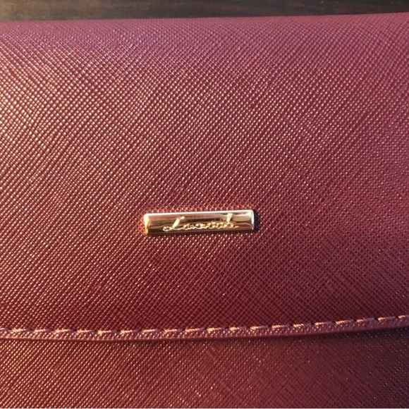 NWOT Purple Wallet Clutch Purse Wristlet - Picture 4 of 7